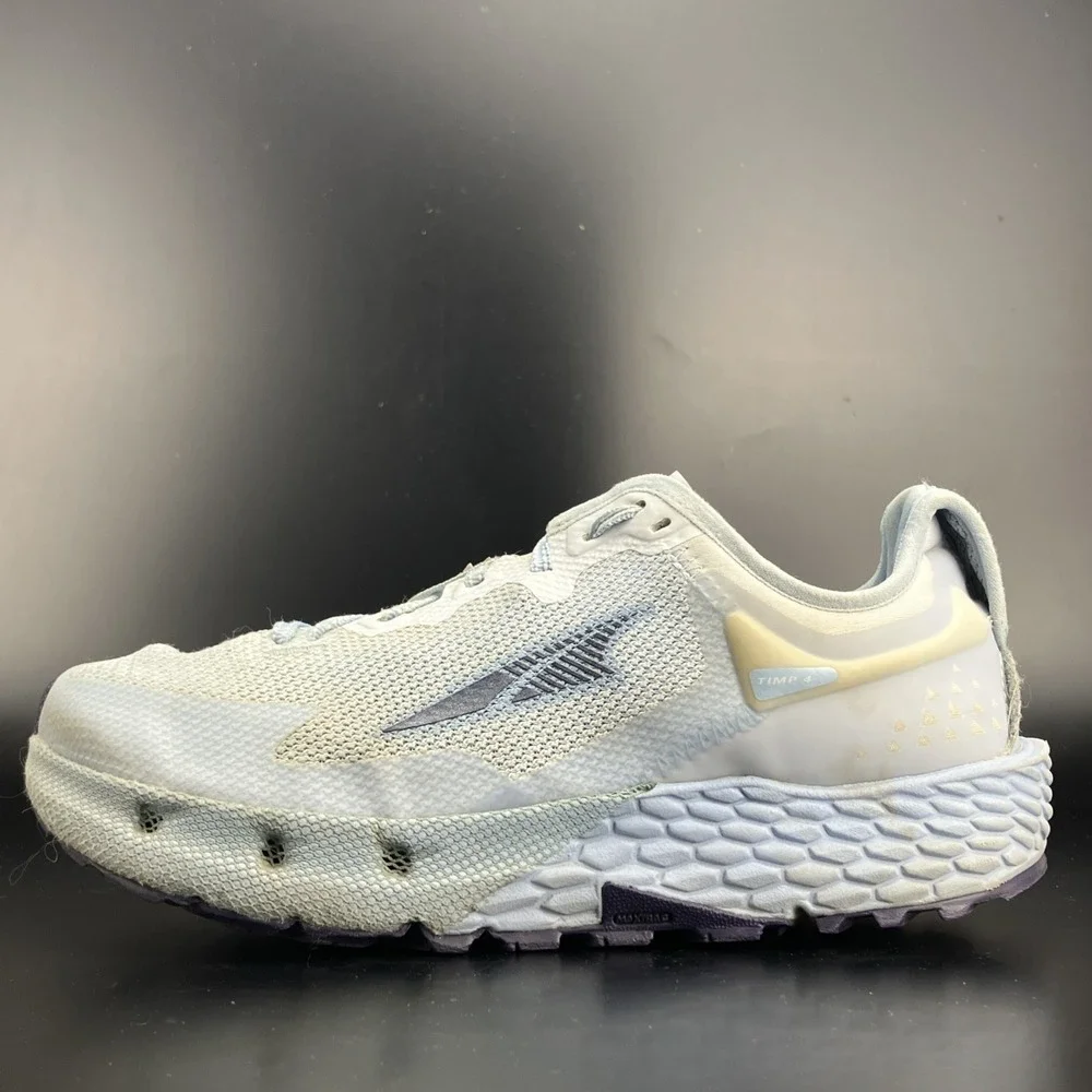 Altra Timp 4 Trail Shoes - Women's Size 8 'Light Blue' (AL0A548C416)